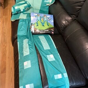 Minecraft Kids Armor Costume- Green